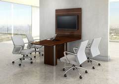 Conference Table Media Center